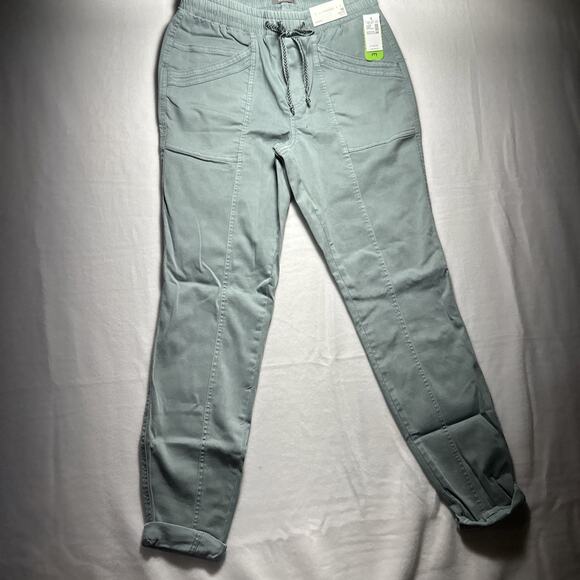 NWT Maurices Weekender Drawstring Taper High Rise Womens MEDIUM Regular - Picture 2 of 14